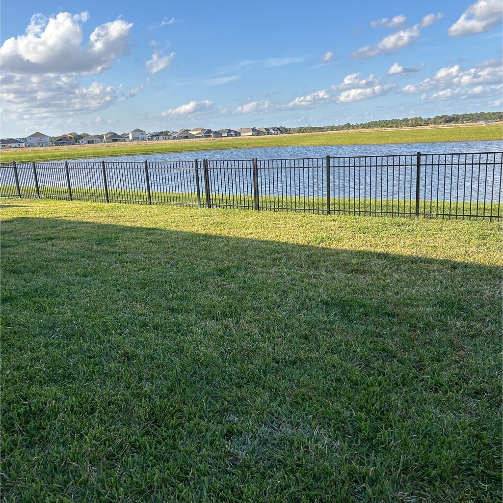 4' H Black Aluminum 3-Rail - Photo 1