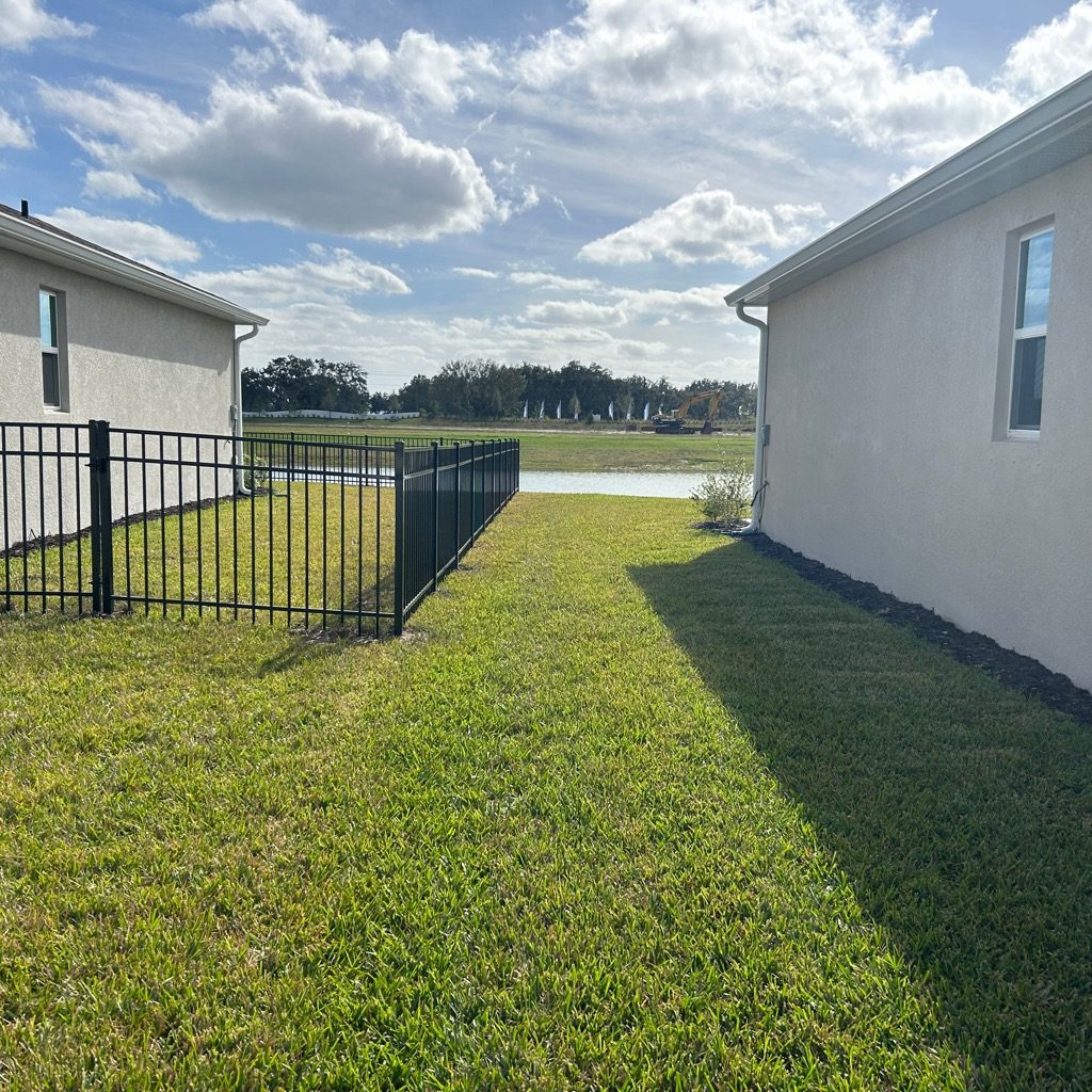 4' H Black Aluminum 3-Rail - Photo 1