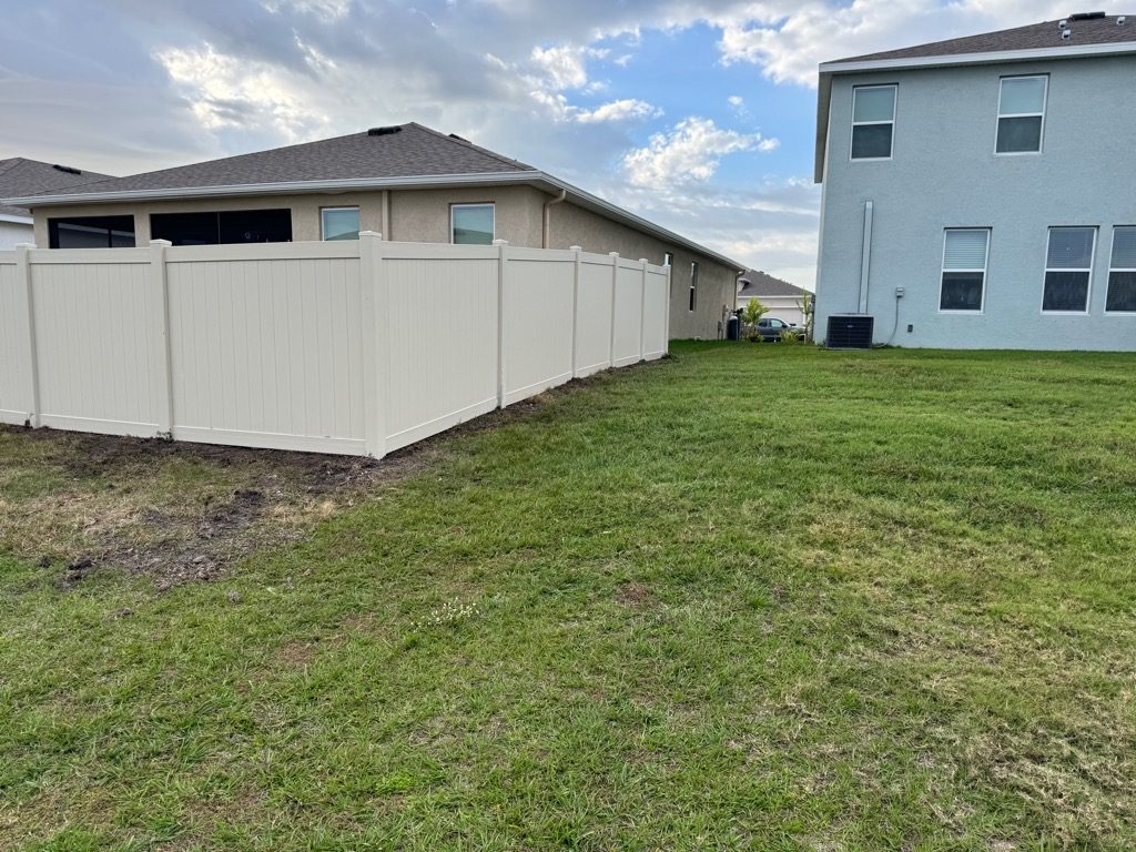 6' H Tan PVC Privacy - Photo 1