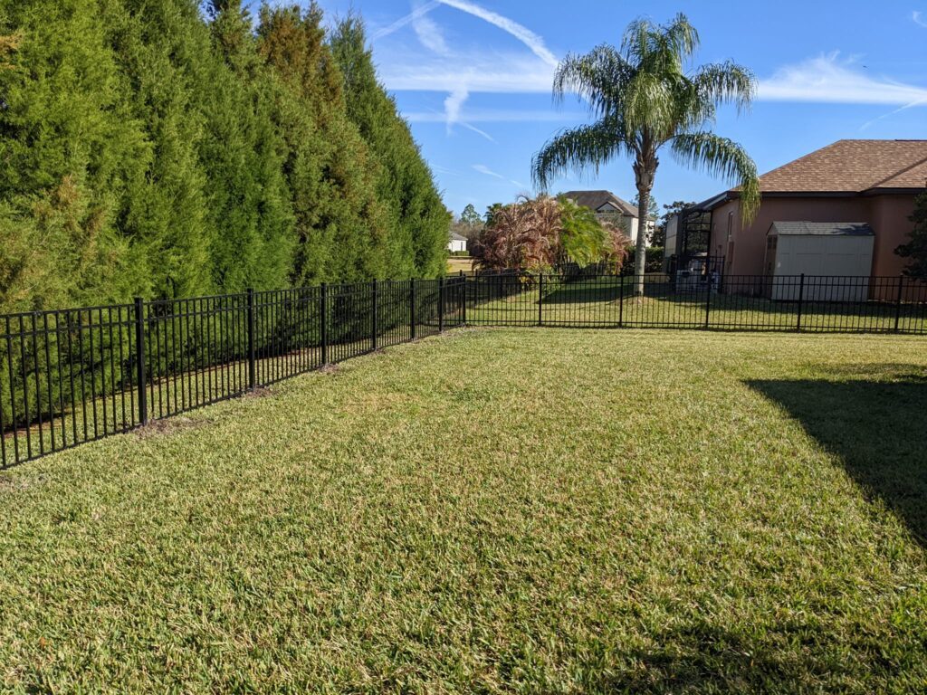 4' H Black Aluminum 3-Rail - Photo 1