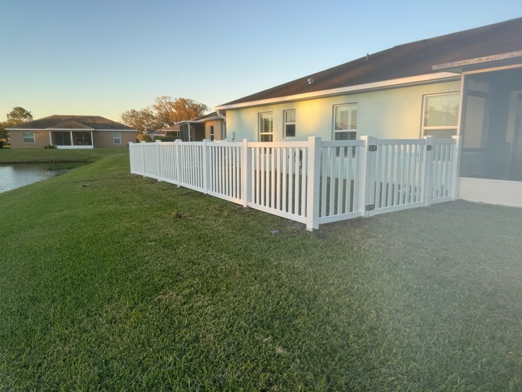 4' H White PVC Picket3" Pickets - Photo 1