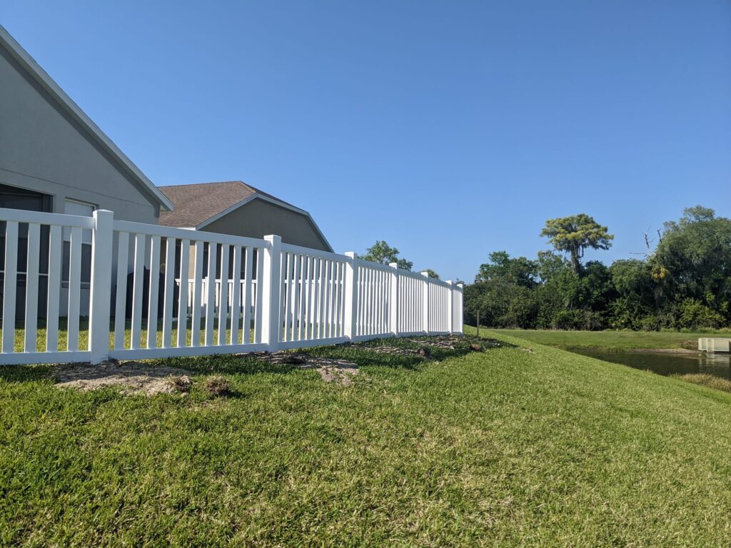 4' H White PVC Picket3" Pickets - Photo 1