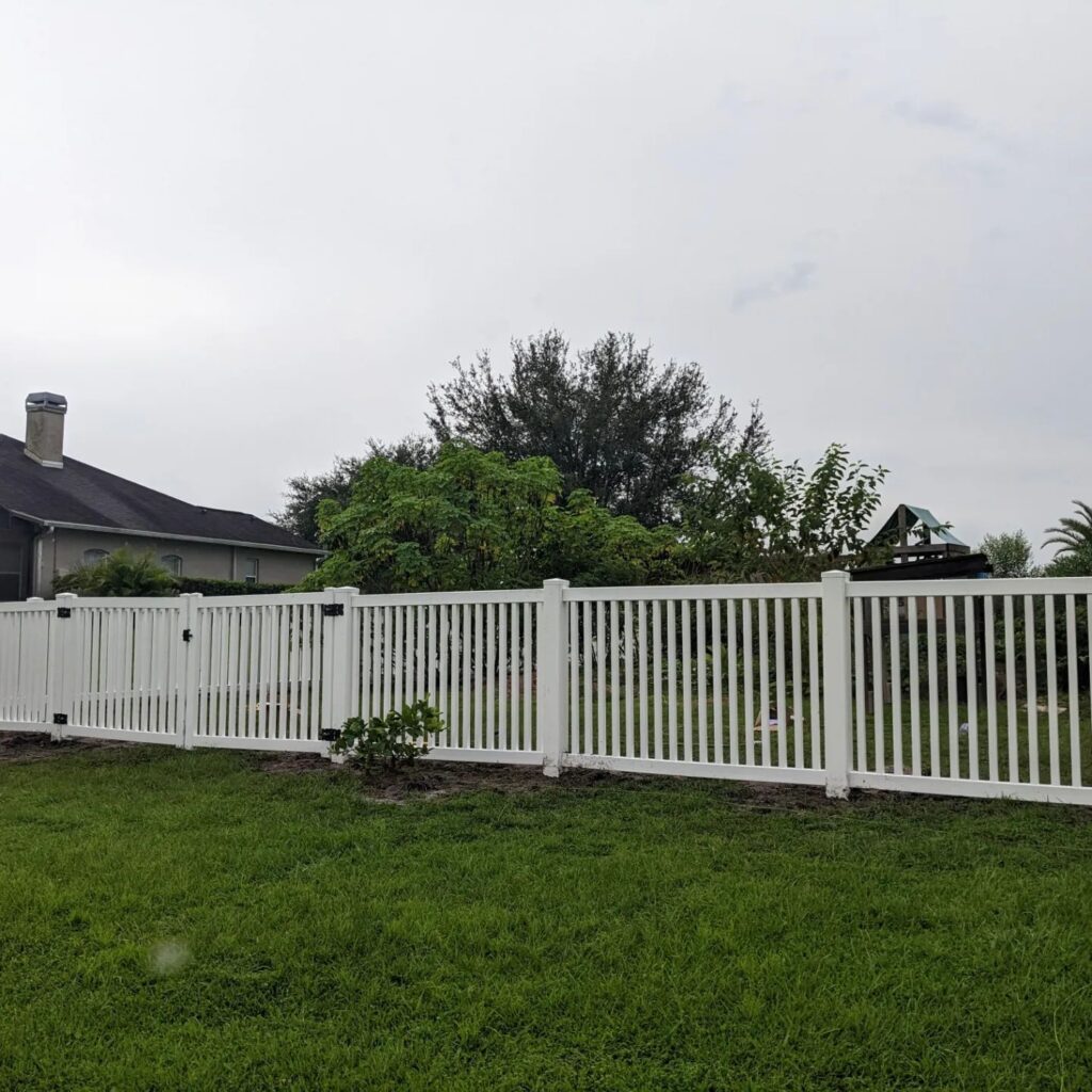 4' H White PVC Picket - Photo 1