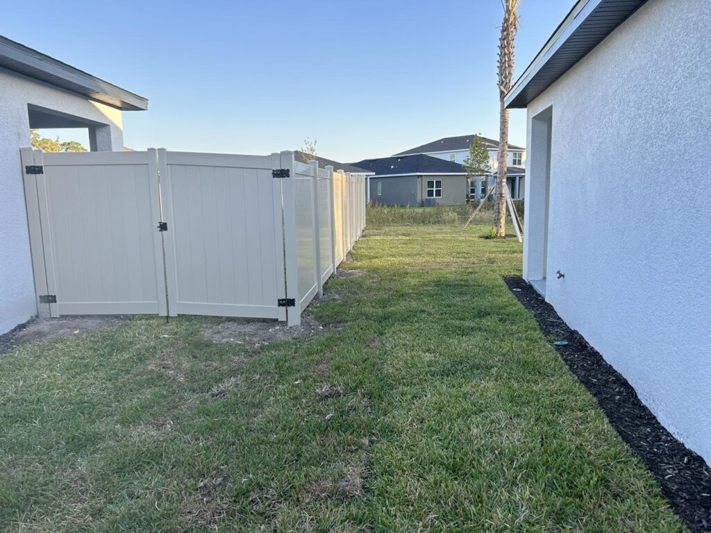 6' H Tan PVC Privacy - Photo 1