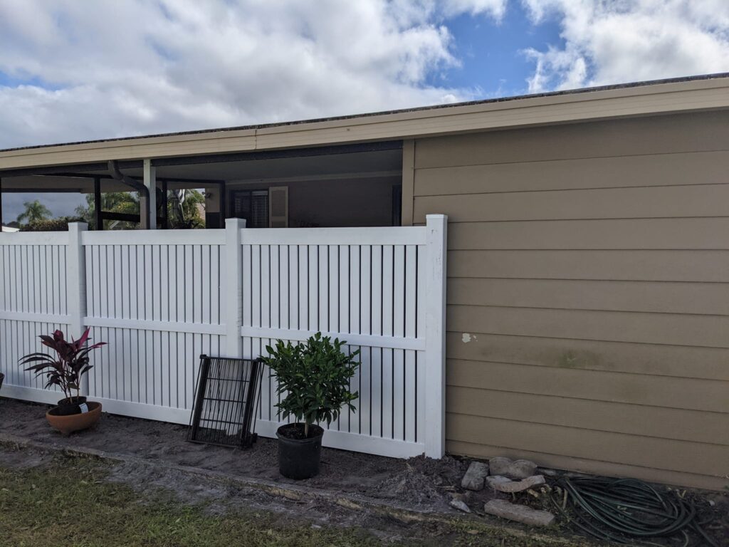 6' H White PVC Privacy & Semi-Privacy - Photo 1