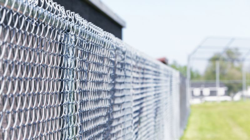 Chain Link Fences installation by North River Fence